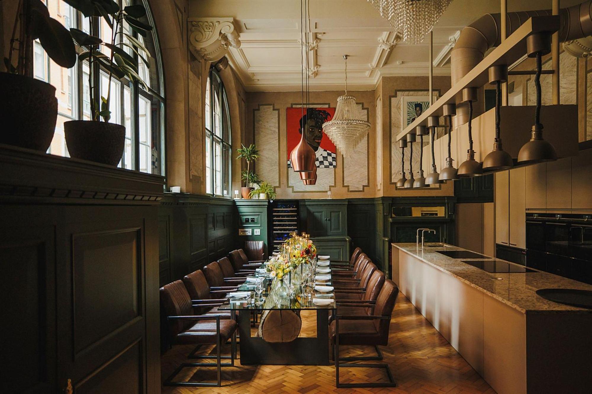 Stock Exchange Hotel, Manchester, Autograph Collection Exterior foto The kitchen